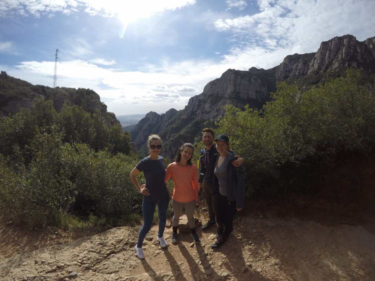 Montserrat Mountain Hiking Tour - Hiking with Friends and Family - Running Tours Barcelona
