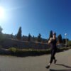 Running Tour in Barcelona - Montjuic Hill Tour, Cementerio del Sud-Oeste - Run Fun Sights