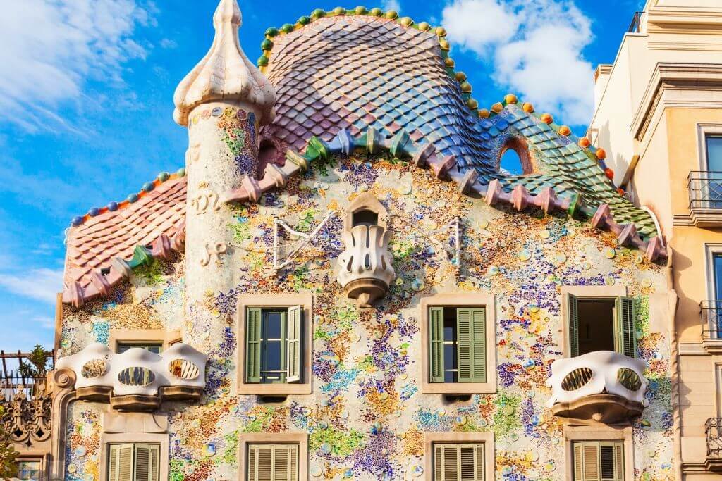 Antoni Gaudi Barcelona - Casa Batllo Antoni Gaudi Barcelona - Casa Batllo