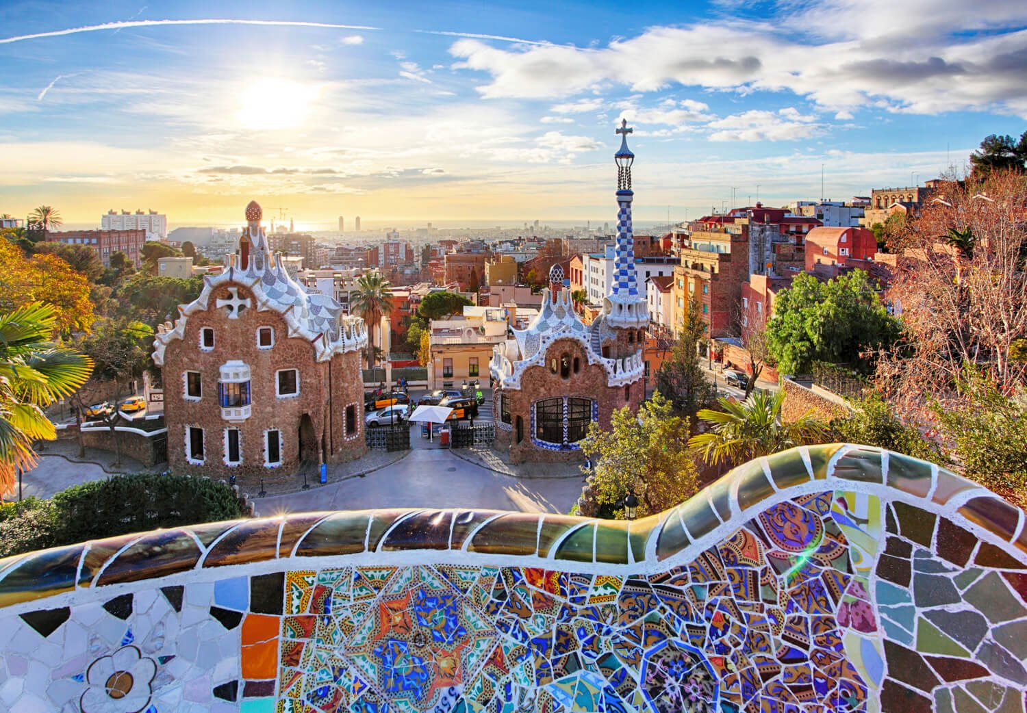 Antoni Gaudi Barcelona - Park Güell Antoni Gaudi Barcelona - Park Güell